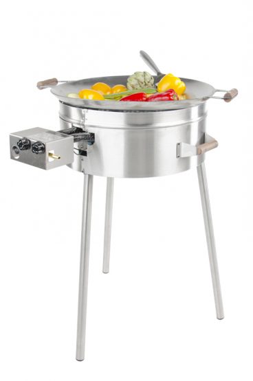 GrillSymbol gasol wok utomhus PRO-545, ø 54 cm