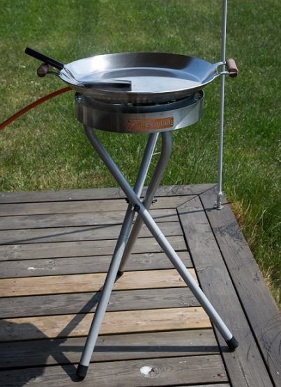 GrillSymbol långa ben för gasbrännare