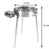 GrillSymbol gasspis utomhus TW-580