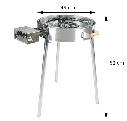 GrillSymbol gasspis utomhus TW-580