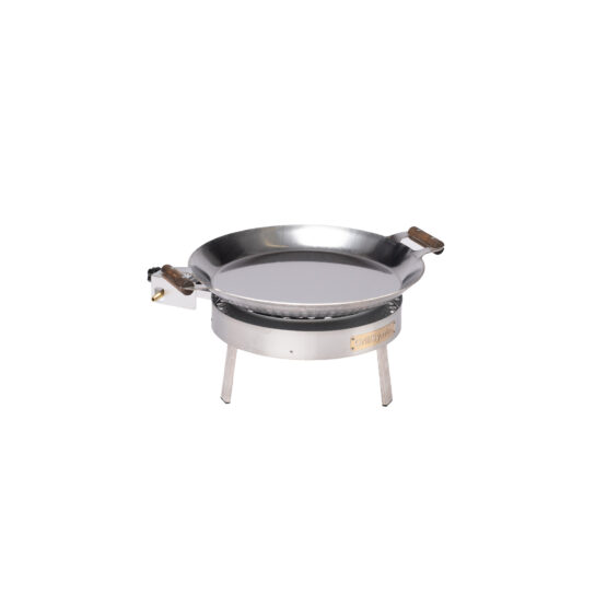 GrillSymbol stekhäll gasol PRO-460 inox, ø 46 cm (Gratis överdrag och skyddspåse)