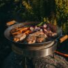 GrillSymbol stekhäll gasol PRO-460 inox, ø 46 cm (Gratis överdrag och skyddspåse)