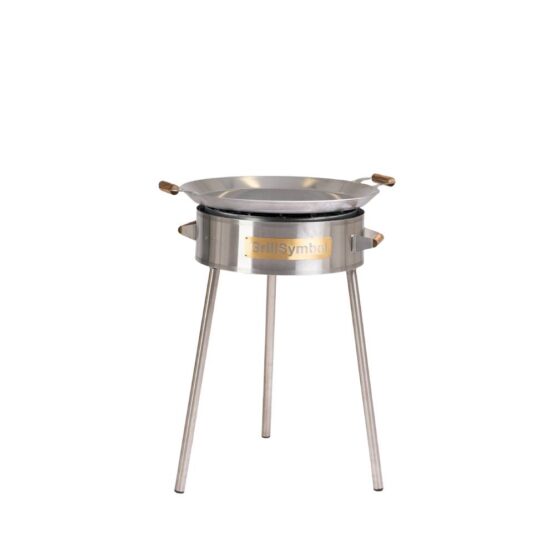 GrillSymbol stekhäll gasol PRO-580 inox, ø 58 cm