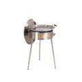 GrillSymbol stekhäll gasol PRO-580 inox, ø 58 cm