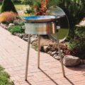 GrillSymbol stekhäll gasol PRO-580 inox, ø 58 cm