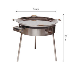 GrillSymbol stekhäll gasol PRO-960 inox, ø 96 cm