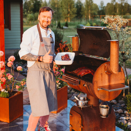 GrillSymbol BBQ rökgrill Smoky Beast
