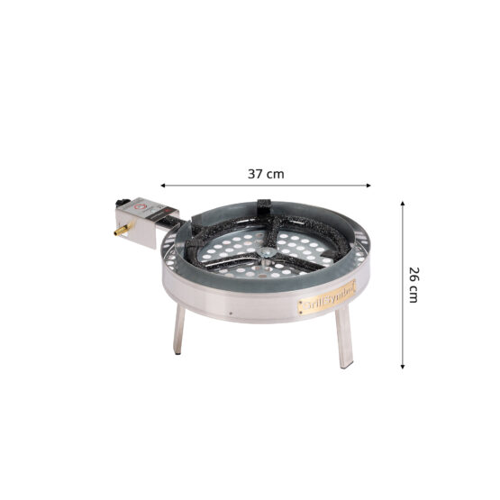 GrillSymbol gasspis utomhus TW-460