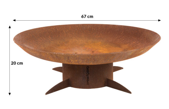 GrillSymbol eldstad utomhus Chiaro ø 67 cm
