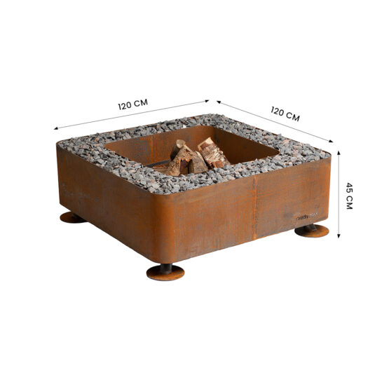 GrillSymbol eldstad utomhus Fogo