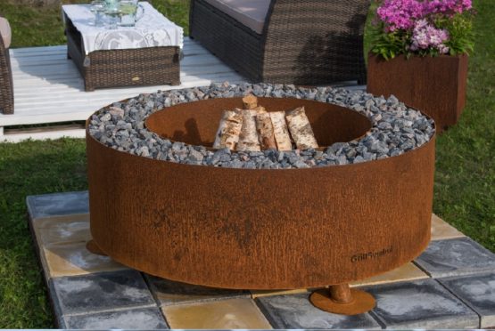 GrillSymbol eldstad utomhus Luna ø 119 cm