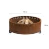 GrillSymbol eldstad utomhus Legend-XL ø 116 cm