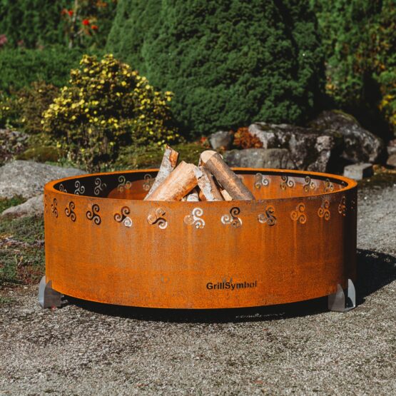 GrillSymbol eldstad utomhus Legend-XL ø 116 cm