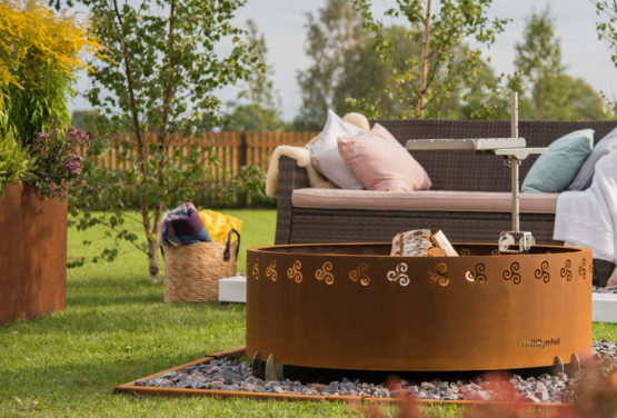 GrillSymbol eldstad utomhus Legend-XL ø 116 cm