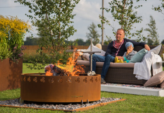 GrillSymbol eldstad utomhus Legend-XL ø 116 cm