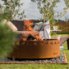 GrillSymbol eldstad utomhus Legend-XL ø 116 cm
