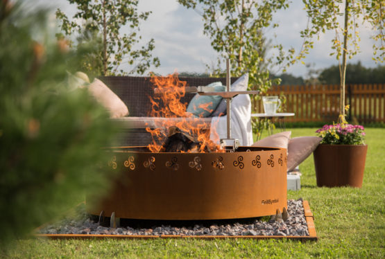 GrillSymbol eldstad utomhus Legend-XL ø 116 cm