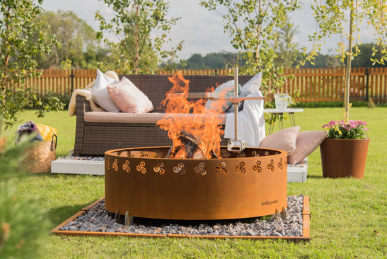 GrillSymbol eldstad utomhus Legend-XL ø 116 cm