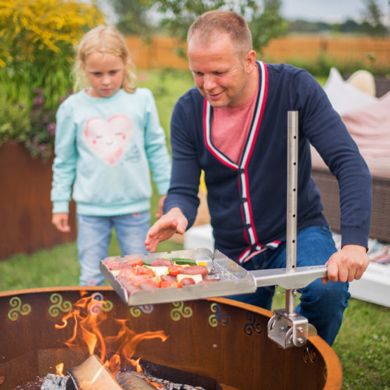 GrillSymbol eldstad utomhus Legend-XL ø 116 cm