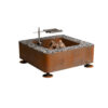 GrillSymbol eldstad utomhus Fogo