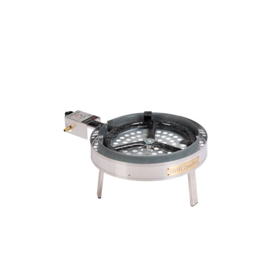 GrillSymbol gasol wok utomhus PRO-450 inox, ø 45 cm