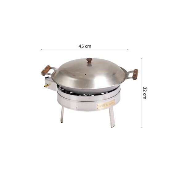 GrillSymbol Cataplana set PRO-450 CAT, ø 45 cm