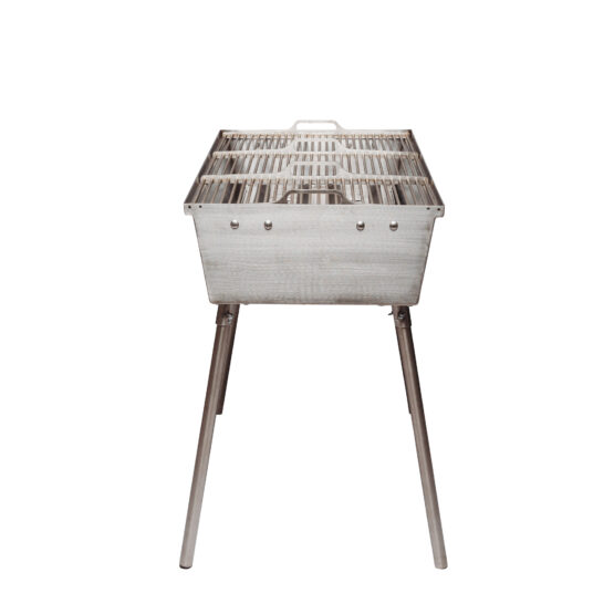 GrillSymbol kolgrill Naked Chef XXL Silver