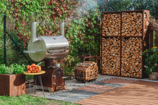 GrillSymbol BBQ rökgrill Smoky Beast Silver-  ERBJUDANDE till den 30 april