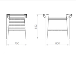 GrillSymbol pizzaugn bord Baso