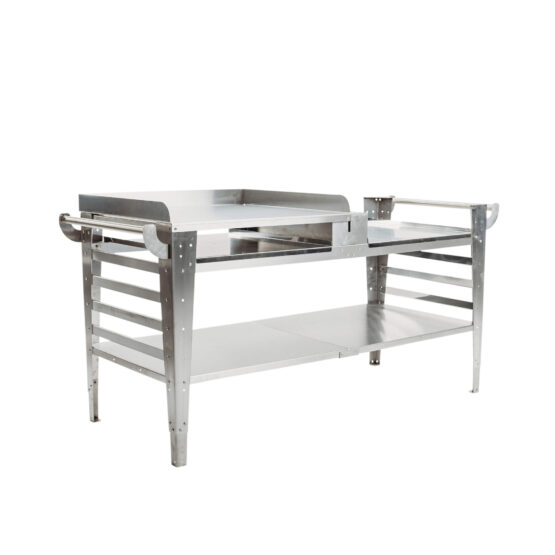 GrillSymbol stor pizzaugn bord Baso-inox-XL