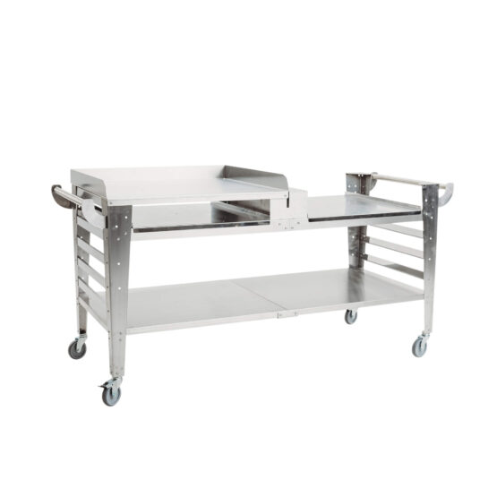 GrillSymbol stor pizzaugn bord Baso-inox-XL