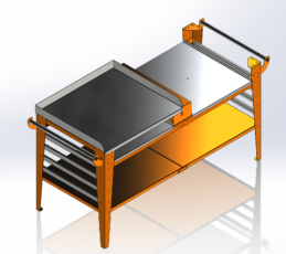 GrillSymbol stor pizzaugn bord Baso-XL