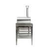 GrillSymbol pizzaugn med stor bord Pizzo-XL-set-inox