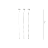 GrillSymbol grillspett 3 pc x 47 cm