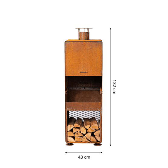 OUTLET GrillSymbol eldstad utomhus Enzo (prototyp)