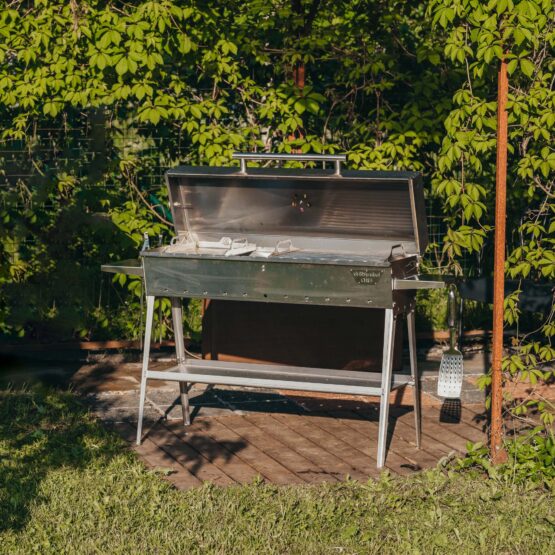 GrillSymbol kolgrill Chef XL Silver