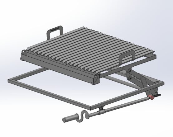 GrillSymbol Argentinsk grill 48 x 68 cm