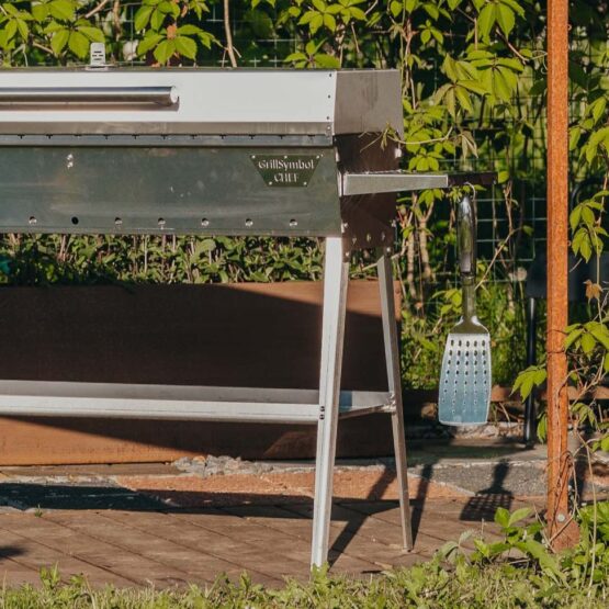 GrillSymbol kolgrill Chef Silver