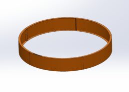 Petteri Wiimaa rabattkant/gräskant till eldstad, H30 cm, ø 200 cm