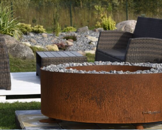 GrillSymbol eldstad utomhus Luna ø 119 cm