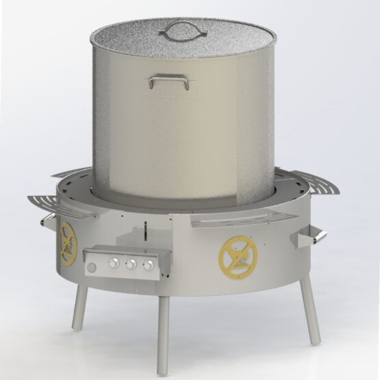 GrillSymbol Soppstation med gasolbrännare 160 L