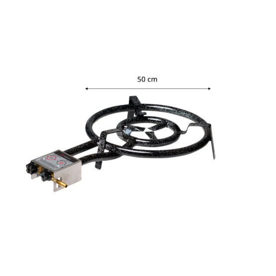 GrillSymbol utomhus gasolbrännare 13.5 kw/ ø 50 cm