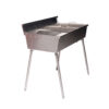 GrillSymbol kolgrill Naked Chef XXL Silver