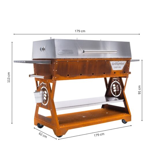 GrillSymbol kolgrill Chef XXL-SUPERPRIS