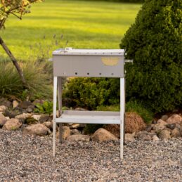 GrillSymbol kolgrill Naked Chef XS Silver