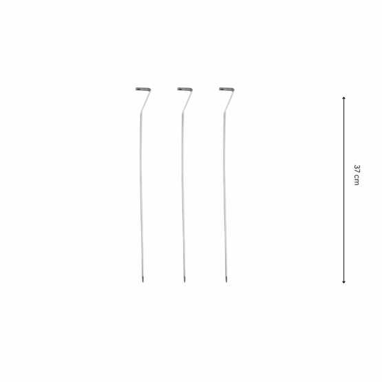 GrillSymbol grillspett 3 pc x 37 cm