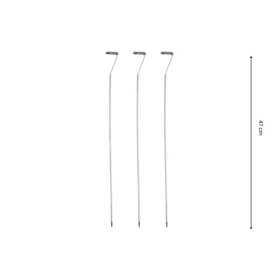 GrillSymbol grillspett 3 pc x 47 cm GrillSymbol grillspett 3 pc x 47 cm