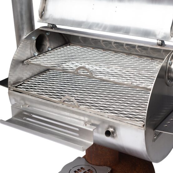 GrillSymbol BBQ rökgrill Smoky Beast Silver GrillSymbol BBQ rökgrill Smoky Beast Silver