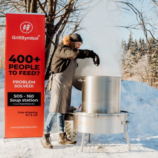 GrillSymbol Soppstation med gasolbrännare 160 L GrillSymbol Soppstation med gasolbrännare 160 L