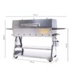 GrillSymbol kolgrill Chef XXL Silver GrillSymbol kolgrill Chef XXL Silver